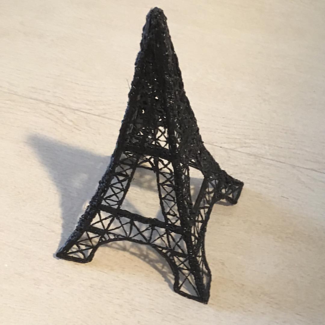 3D Drawn Eiffel Tower is Now Finished – Egemen Ertem